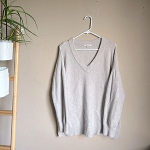 Madewell Alpaca V-neck Sweater